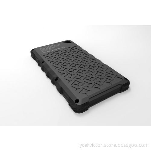 Double USB portable solar power bank